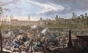 Slaget vid Leipzig, 19 oktober 1813 (färgstick)